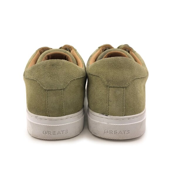 Greats Brooklyn \'Royale\' Green Suede Sneakers 12 main image 4